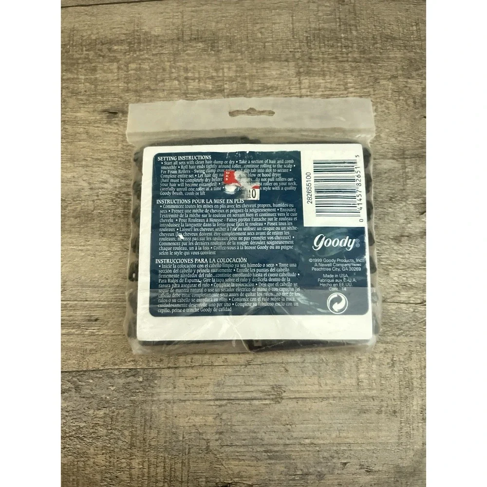 Vintage Goody Foam‎ Rollers Medium - 14 Piece, For Hair Up To 4